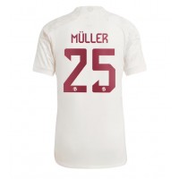 Bayern Munich Thomas Muller #25 Tredjeställ 2023-24 Kortärmad